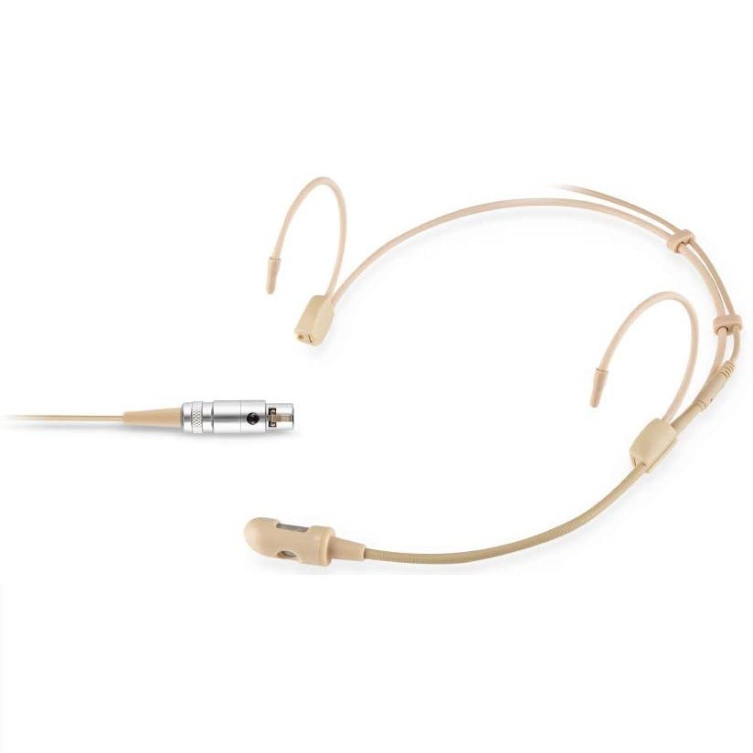 Cardioid Headworn Microphone Replacement for Shure Wireless Headset System Beige