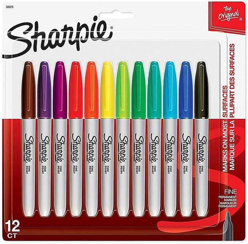 Pen  FINE12CT MARKER SET, Multicolor 12 Count