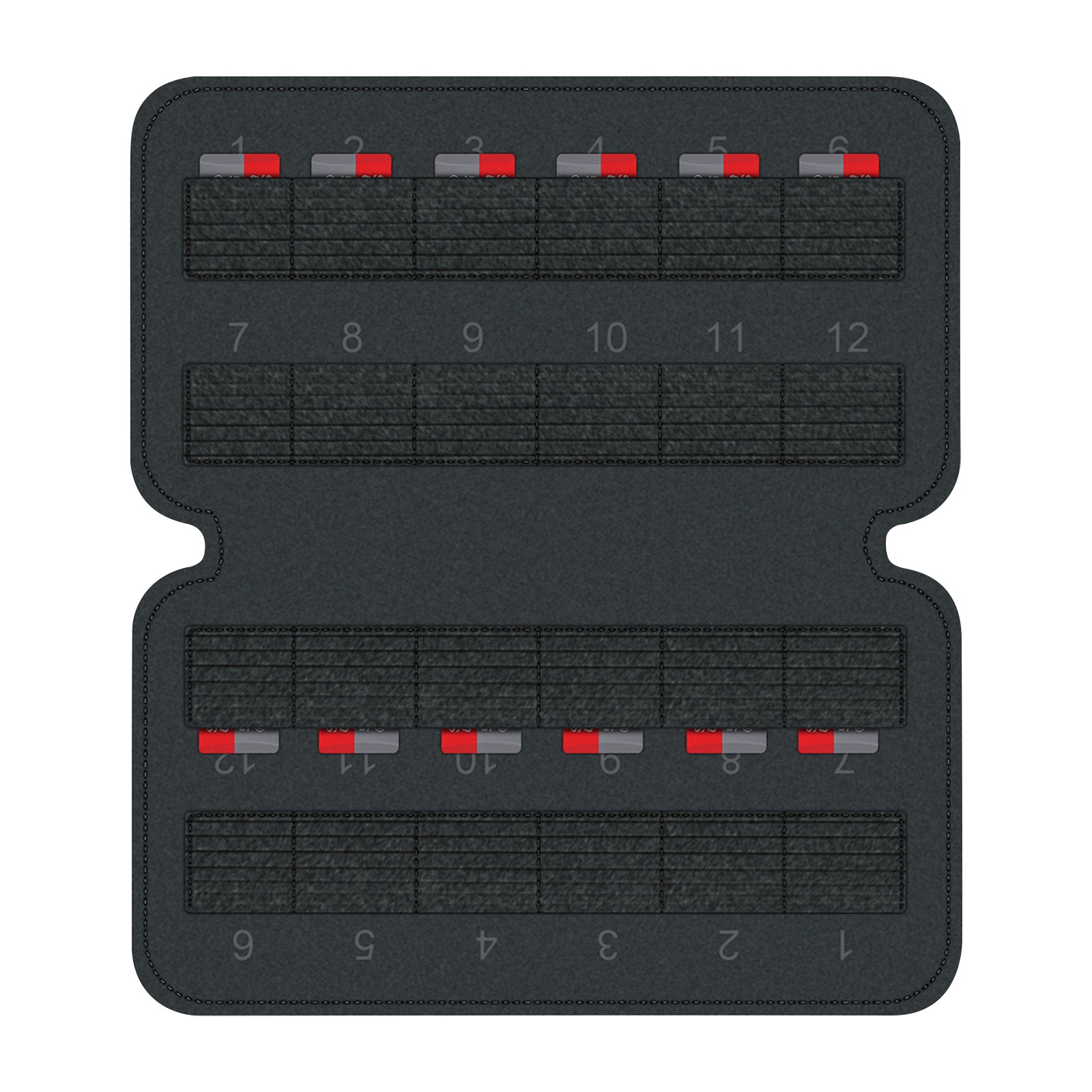 7.1*13cm Game Card TF Card Holder Case Cartridge Storage Box Bag For Steam Deck