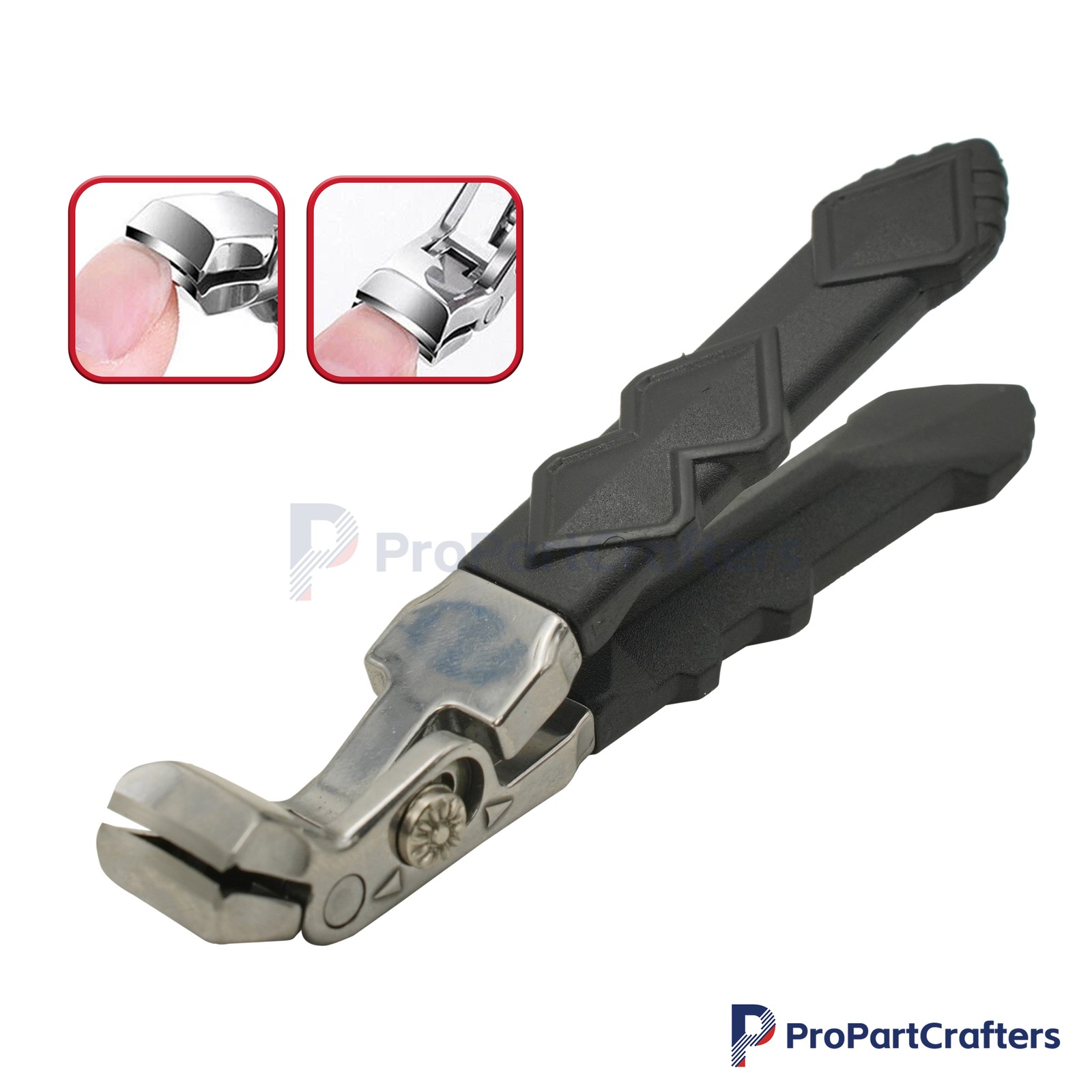 Stainless Extra Large Toe Nail Clipper For Thick Nails Heavy Duty US