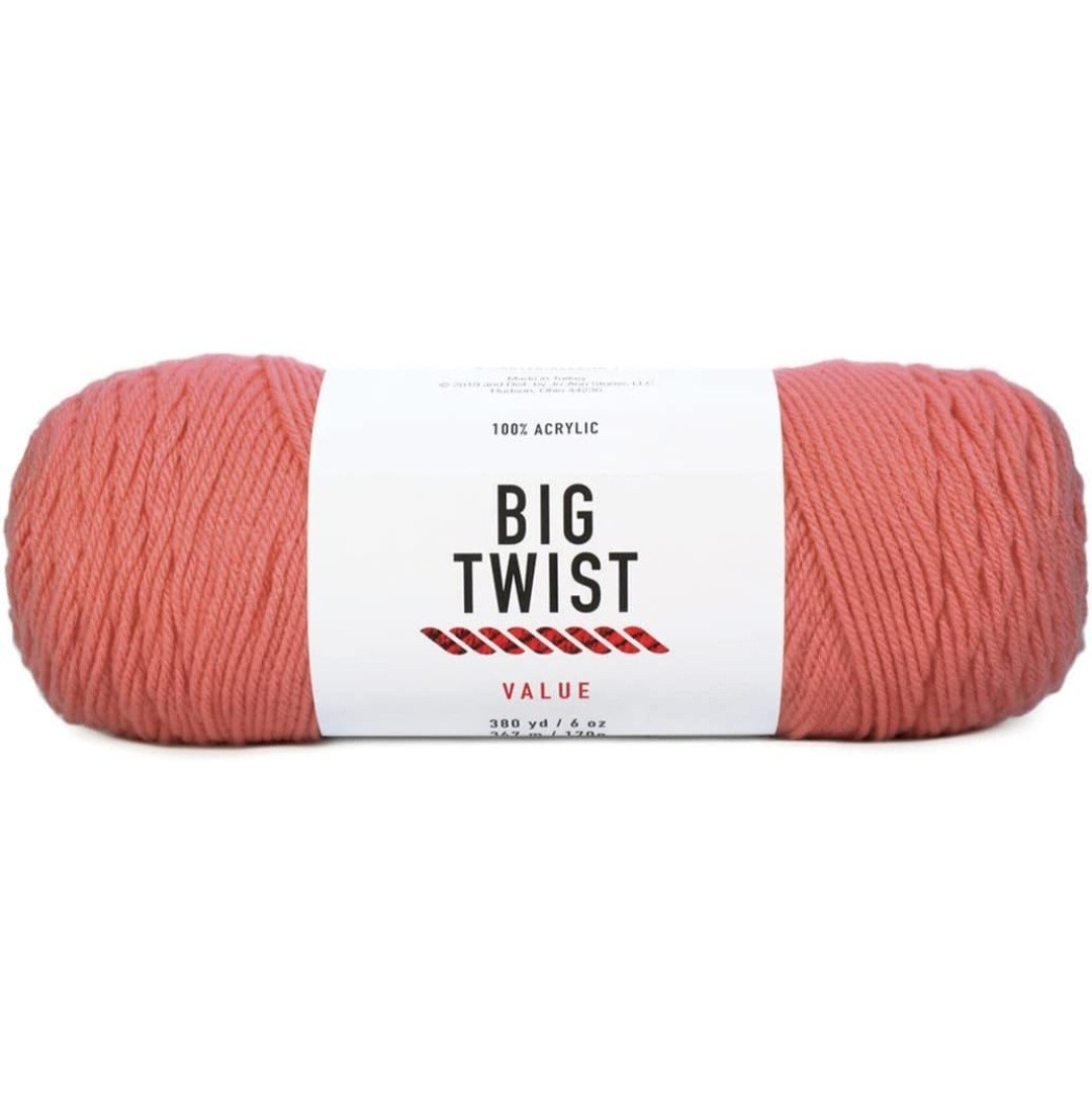 Denim Blue Acrylic Yarn 16oz – Big Twist Soft Knitting & Crochet Yarn, OEKO-TEX