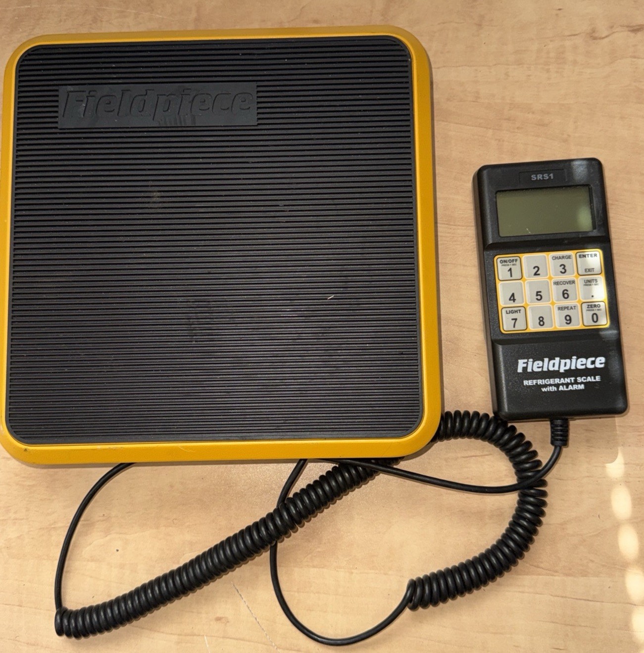 Fieldpiece SRS1 HVAC HVACR Commercial Refrigerant Tank Scale (UD2120308)