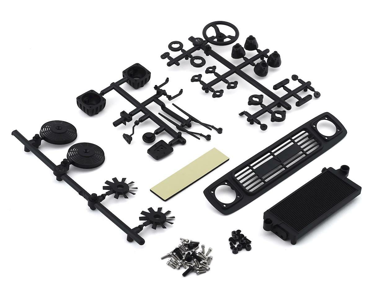 Vanquish Products VS4-10 Origin Halfcab Body Set (Clear) [VPS10121]