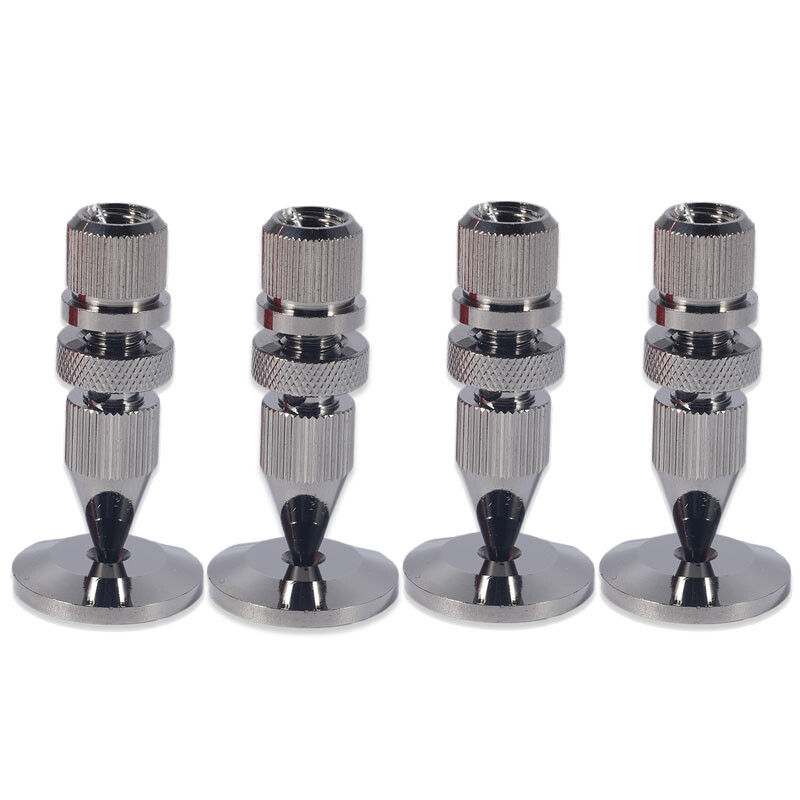 4PCS M8x44 Copper Speaker Spike Isolation Foot Shockproof Stand Feet Base Pad #2