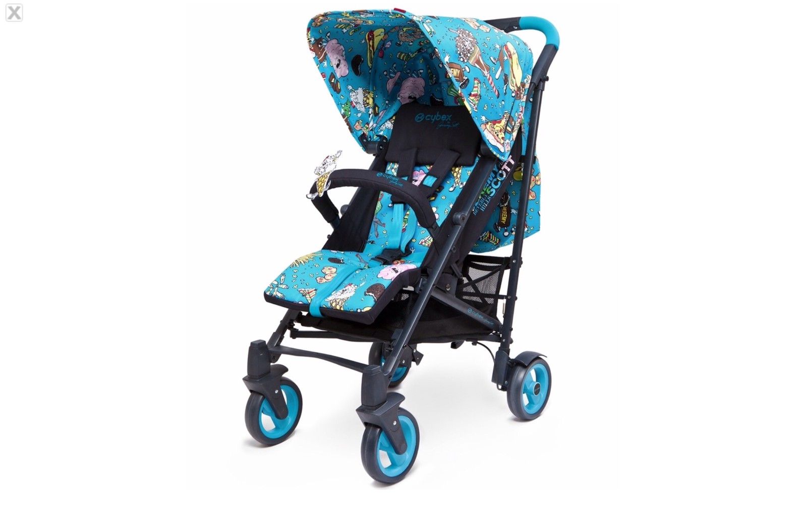 Jeremy Scott Cybex Callisto adjustable stroller for baby to toddler, new in box!