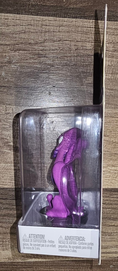 Nintendo Splatoon Amiibo Inkling Squid Mini Figure - Neon Purple Switch & 3DS