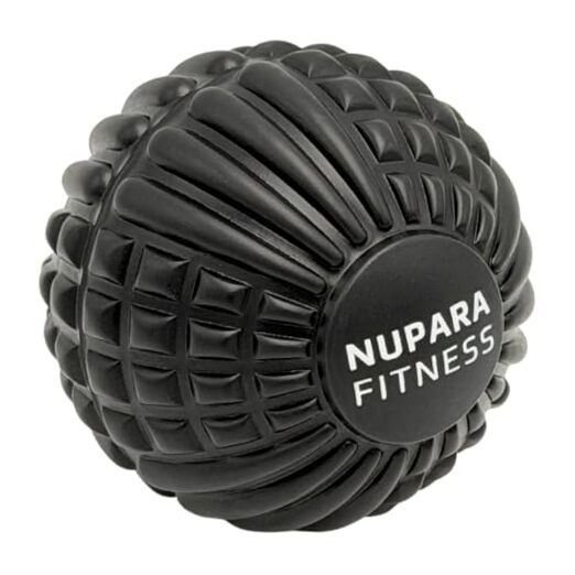 Massage Ball - Myofascial Release Ball for Recovery in Muscles, Shoulder, Black