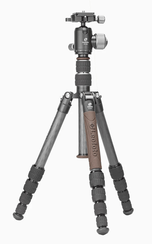 Leofoto LX-225CT/XB-32Q Reversible Travel Tripod w/ Ball Head : LX-225CT+XB-32Q