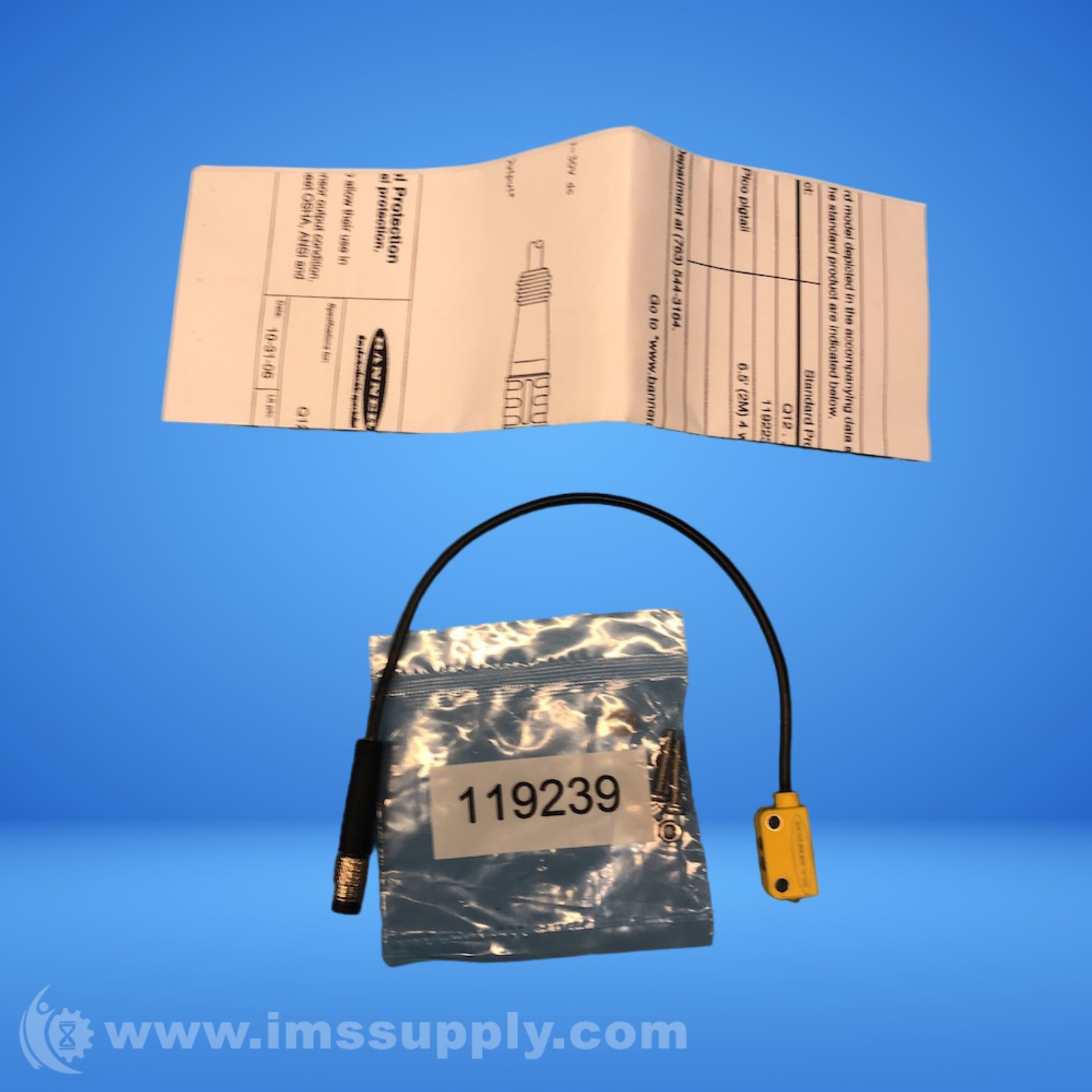 Banner Engineering Corp. Q12RN6LPQ3 Photoelectric Sensor FNFP
