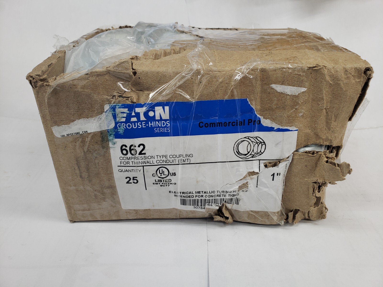 Bx/25 Eaton Crouse-Hinds 662 Compression Type Coupling 1"