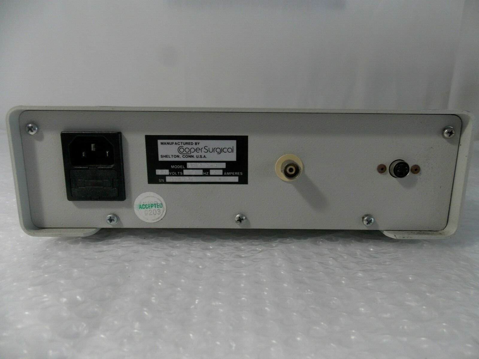 Cooper Surgical HS4000 Digital Auto Shutter Camera Control Processor Ophthalmic