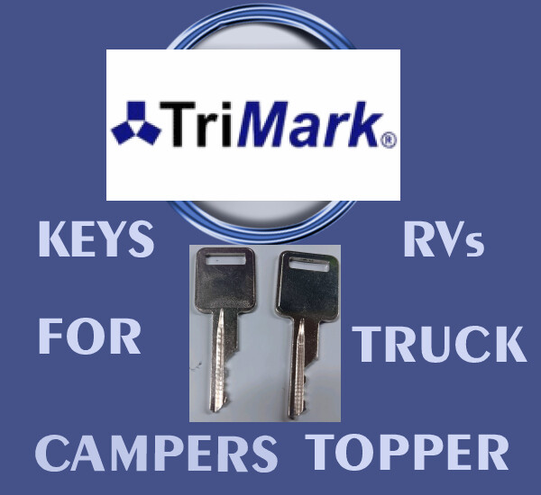 TRIMARK TM901-TM950 SET OF 2 KEYS TRIMARK RV CAMPER TRUCK FREE SHIPPING