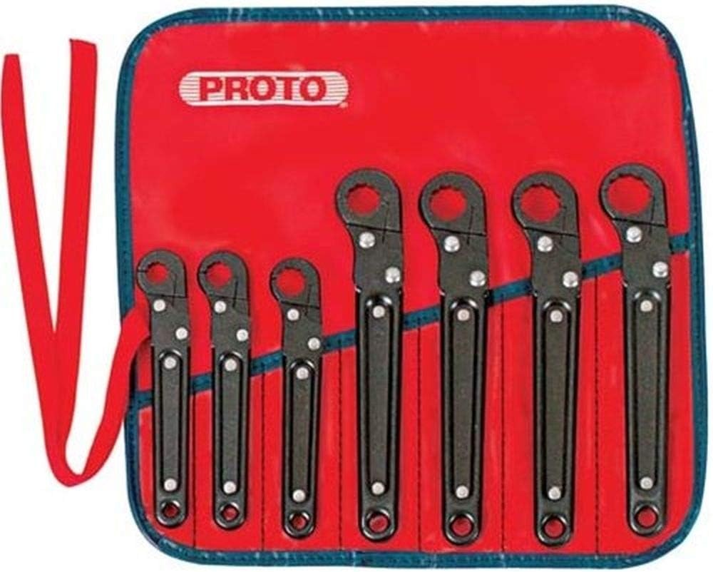 Stanley Proto J3800A Flare Nut Wrench Set 7 Pcs