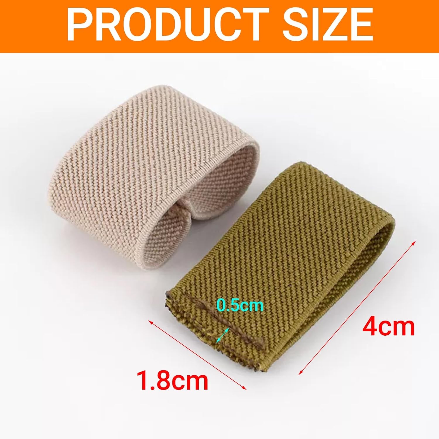 Nylon Sling Keepers Backpack Strap Holder Elastic Webbing Belt Organizer