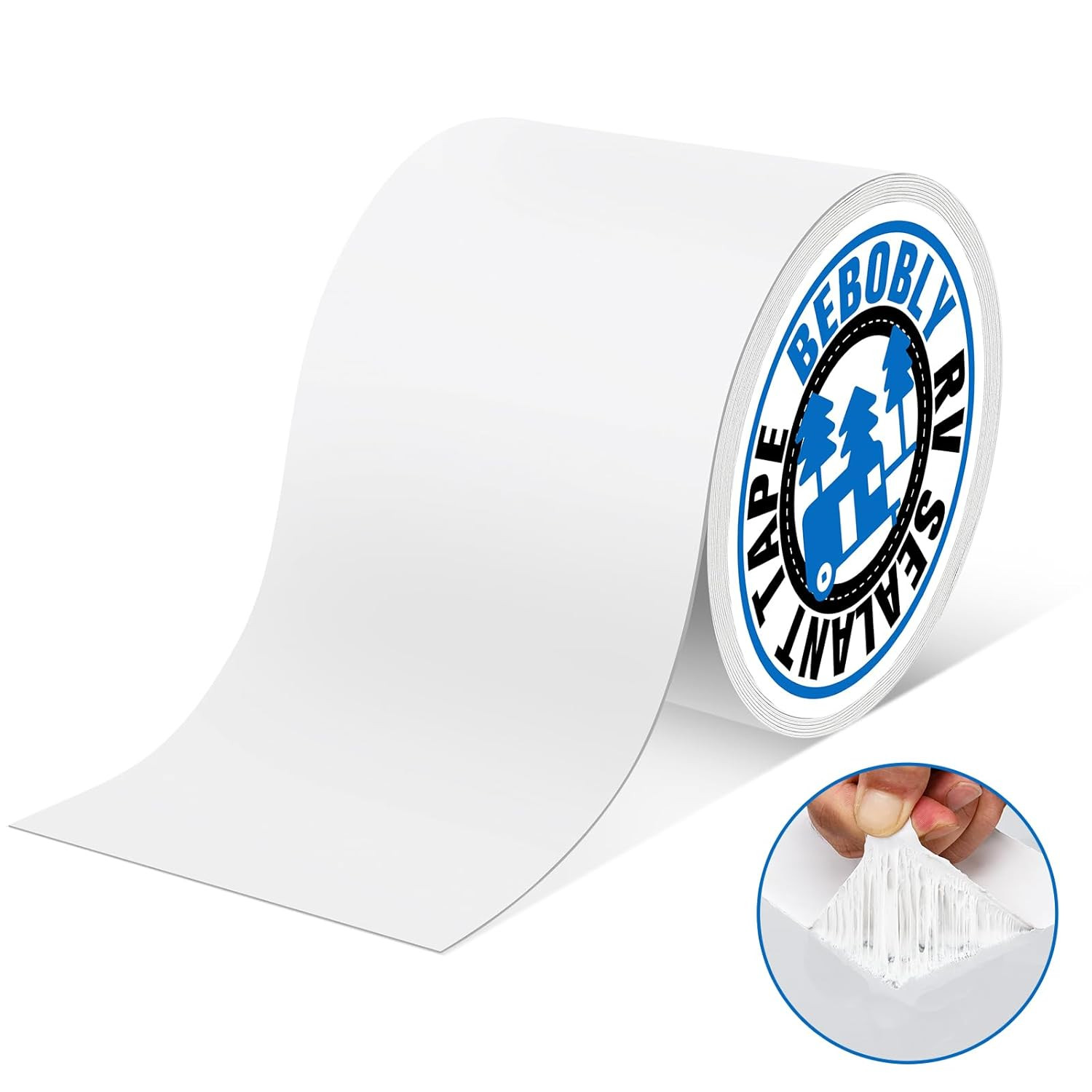 6 Inch X 50Ft RV Roof Tape Sealant Roofing Tape for Roof Repair Camper Trailer