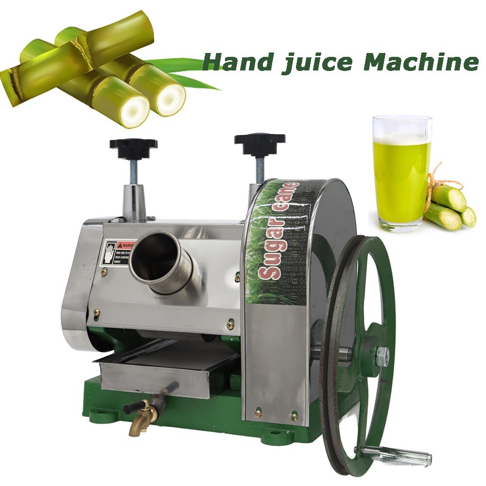 Handwheel Manual 3 Rolls Suger Cane Ginger Press Juicer Hand juice Machine