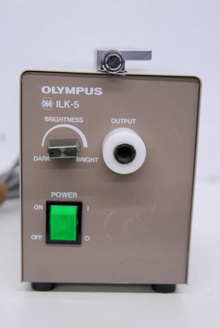 Olympus ILK-5 Cold Light Supply Source W/ Extra Bulb- TESTED
