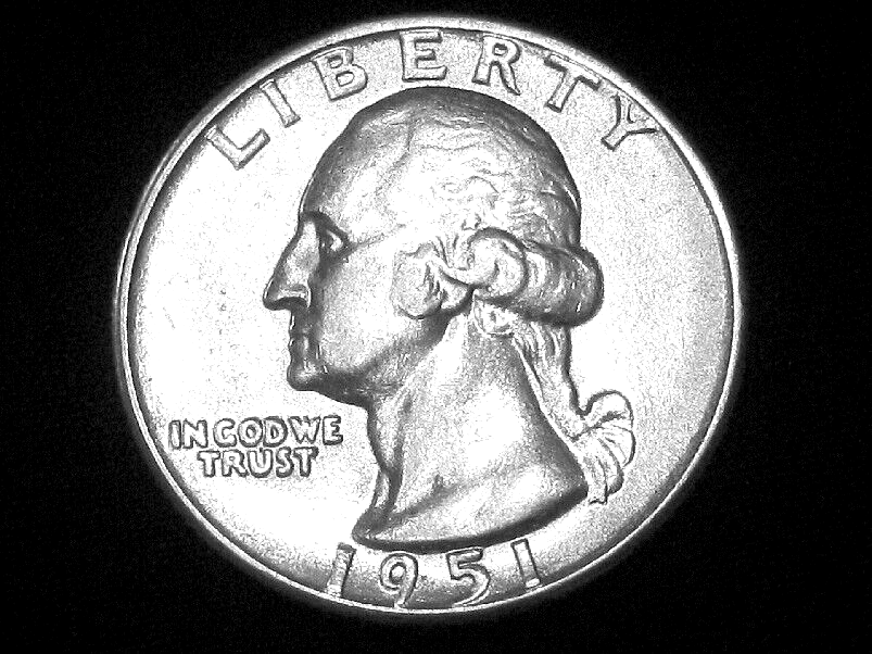1951 Washington Quarter --- Almost Uncirculated +++