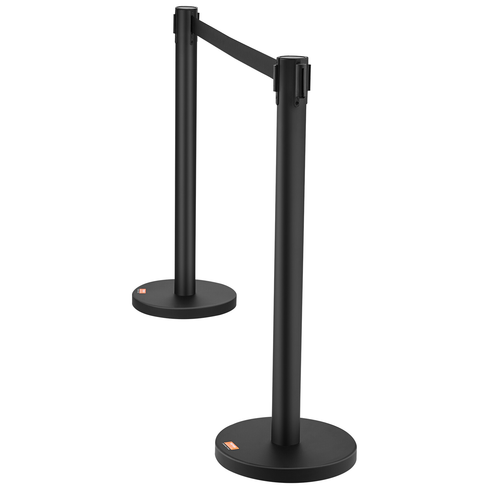 VEVOR Crowd Control Stanchions 2/4/6-Pack Queue with 6.5/11/5FT Belt