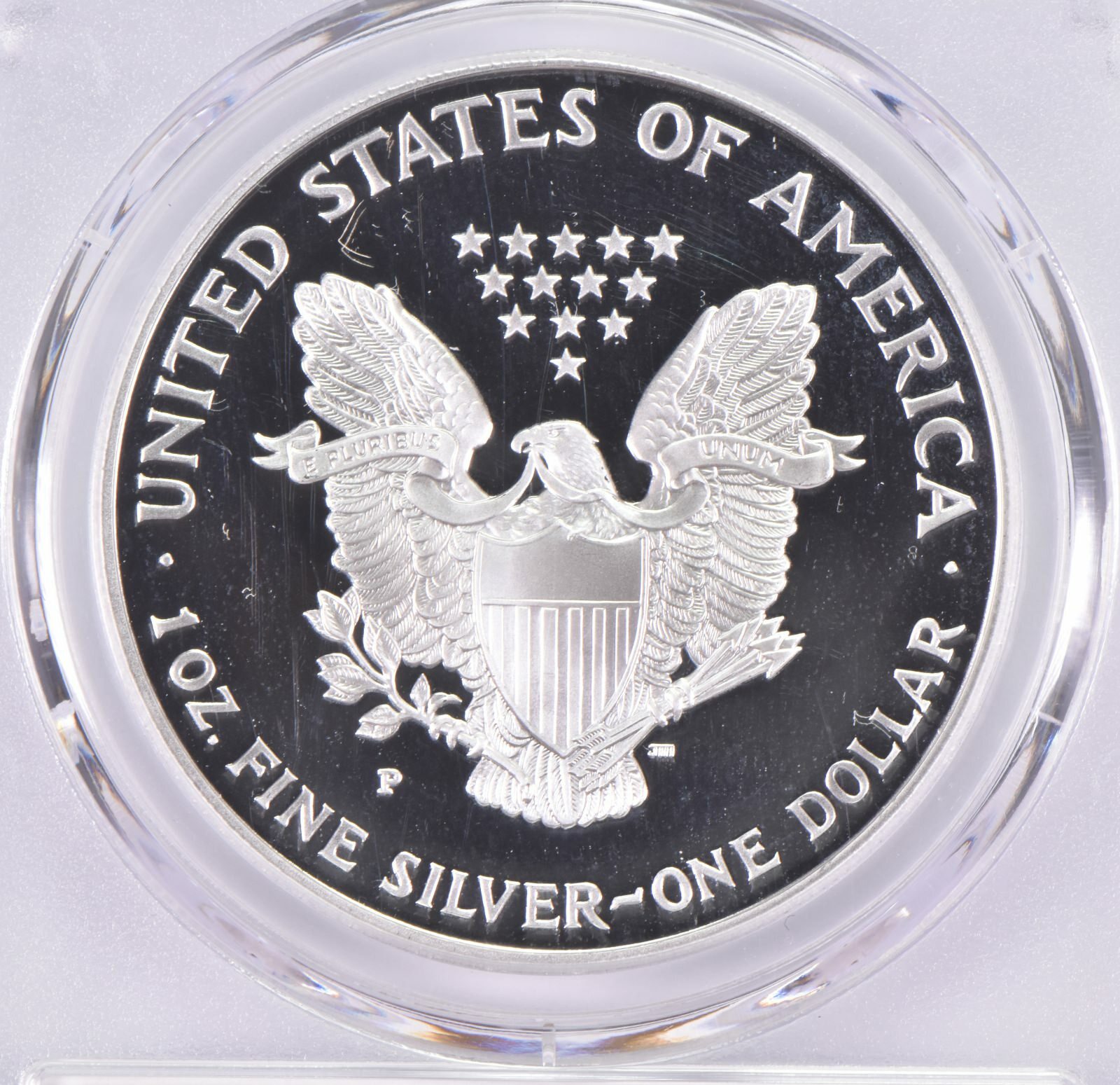1998-P PR70 DCAM American Silver Eagle PCGS Blue Label