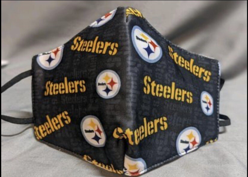 Pittsburg Steelers Adult Facemask With Filter Pocket