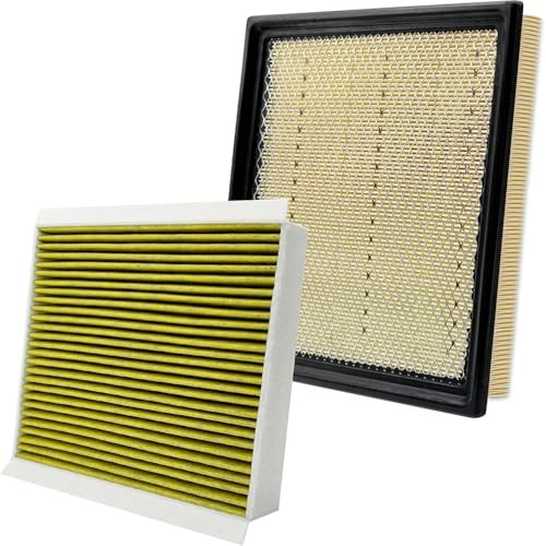 2PCS Cabin Engine Air Filter Kit JMFL3 JM7C39 Fits for 2015-2025 F-150 F150,