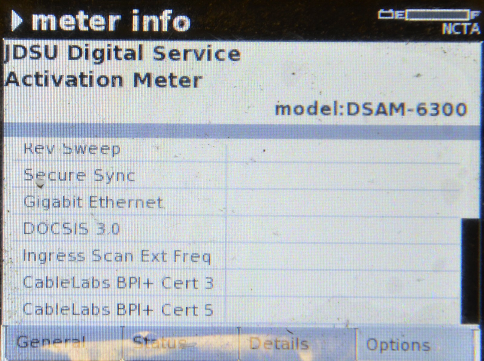 Demo Viavi JDSU DSAM 6300 XT Rev Fwd Sweep Cable Meter Docsis 3.0 Annex A/B ONX
