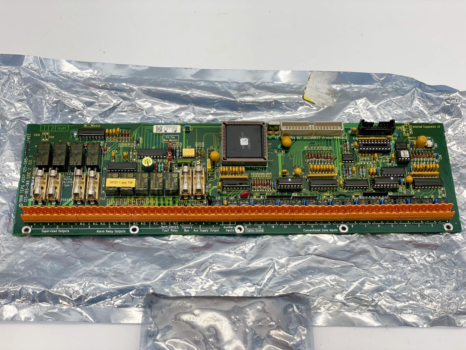 TEPG ASSY 125-585/493 ISS.2 PCB for Schindler Elevator (No Box)