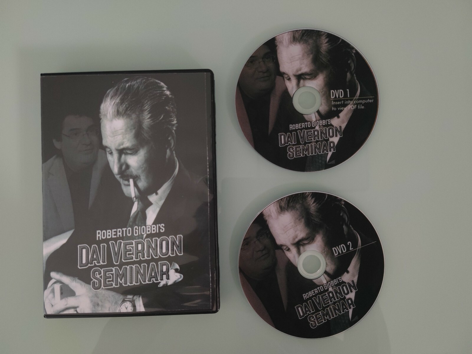 The Dai Vernon Seminar (2 DVD Set) by Roberto Giobbi Magic Tricks Factory Sealed