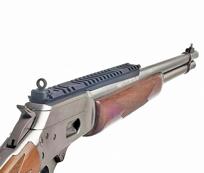 XS Sights Marlin 1894 Lever Rail with Ghost Ring and White Stripe Sight Set