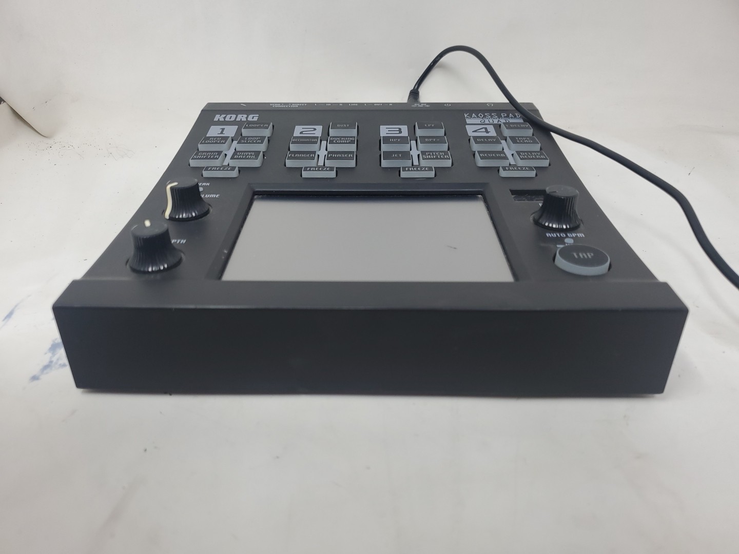Korg Dynamic Effect Processor Kaoss Pad Quad KP-Quad Working Used