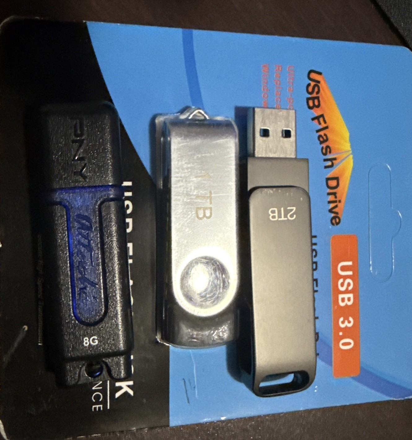 LOT OF (3)  USB 3.0 HIGH SPEED FLASH DISK!