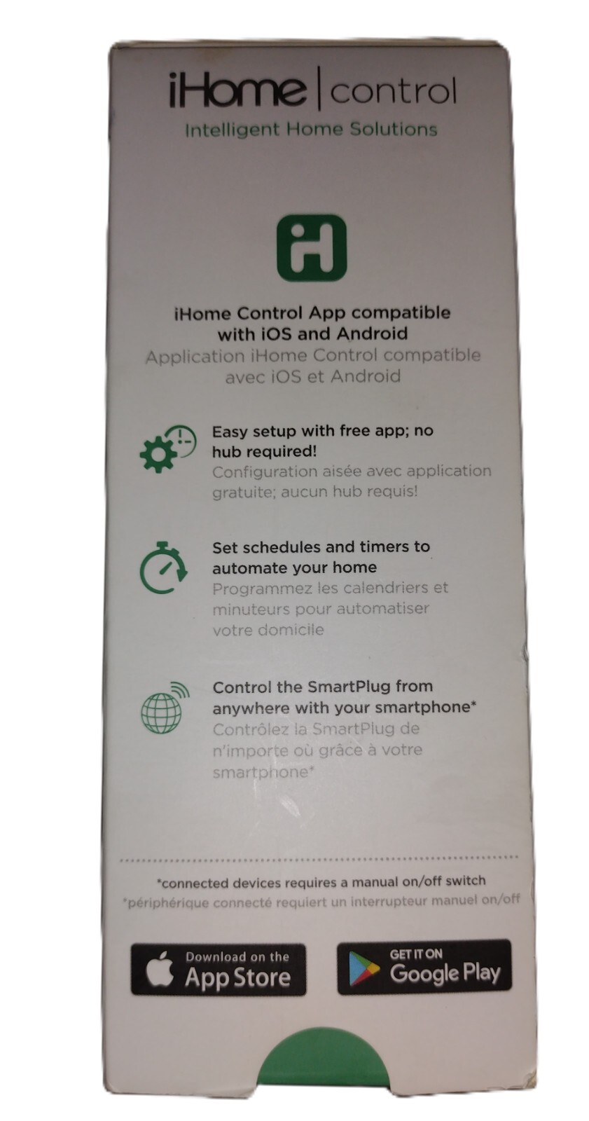 iHome ISP6 Wifi Smartplug Home Bedroom String Light IOS HomeKit APP Control NEW