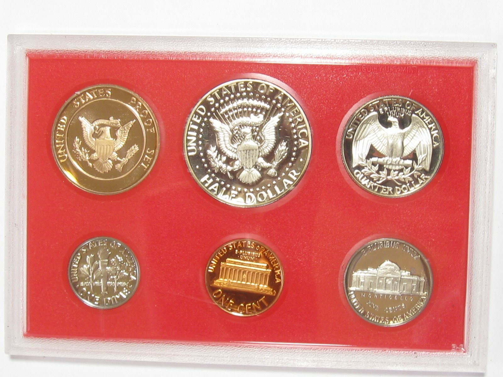 1982-S US Mint Proof Set - #4724 - 4728