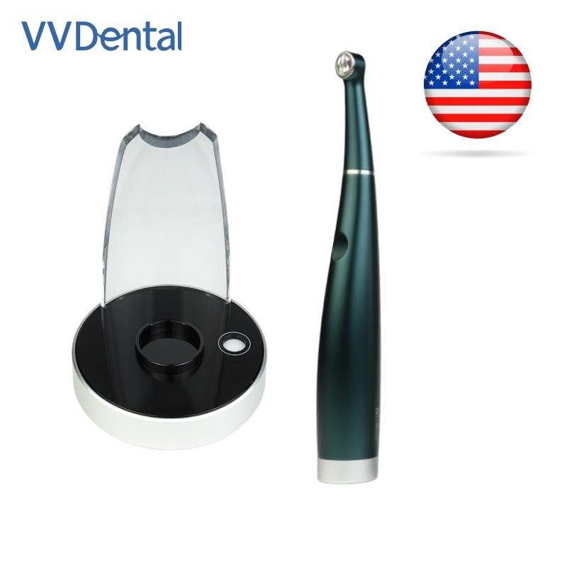 Dental Curing Lamp Wireless Photopolymerizer Light 3200mW/c㎡ Resin Cure UV Lamp