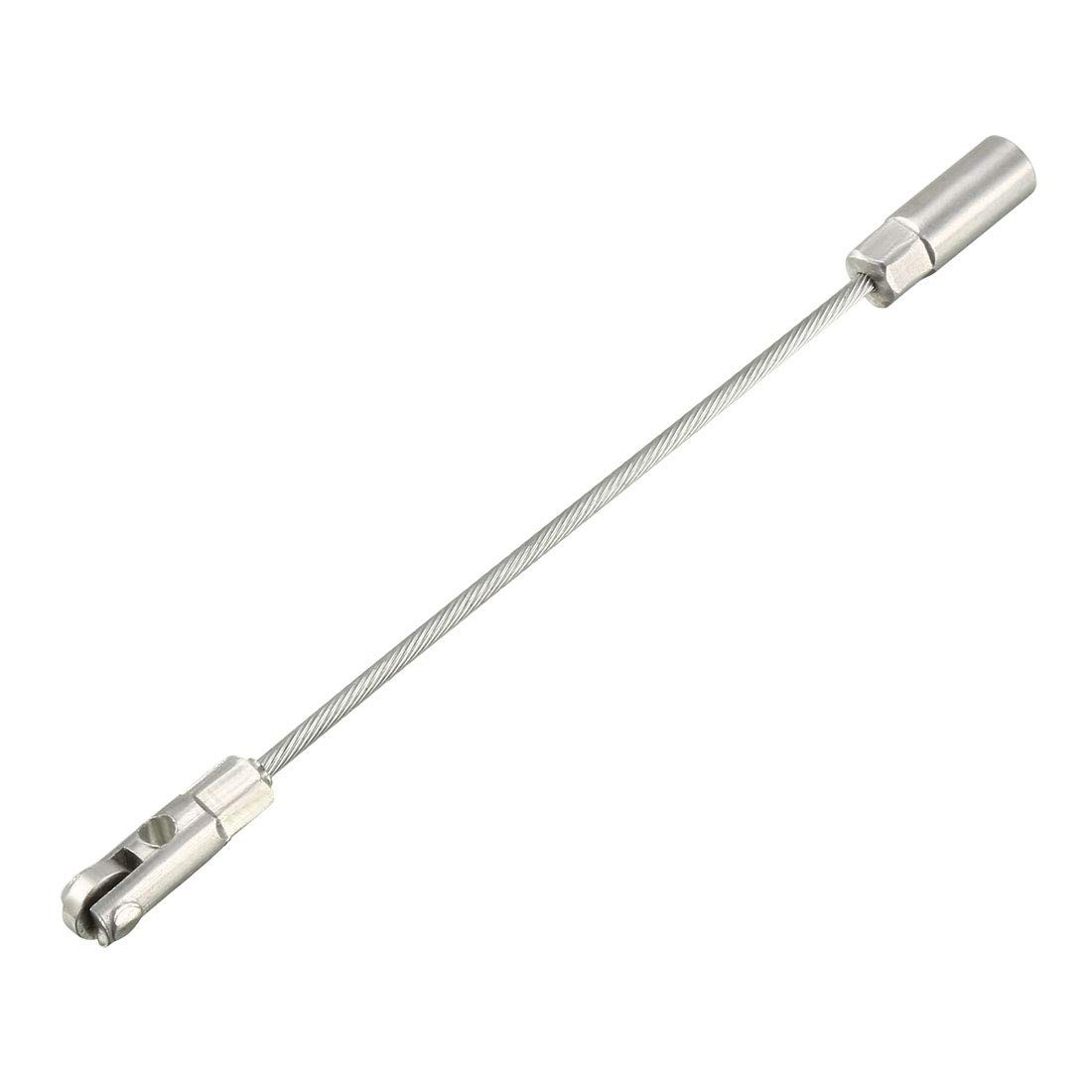 117mm/4.61inch Flexible Fish Tape Replacement Leader Wire Cable Puller with R...