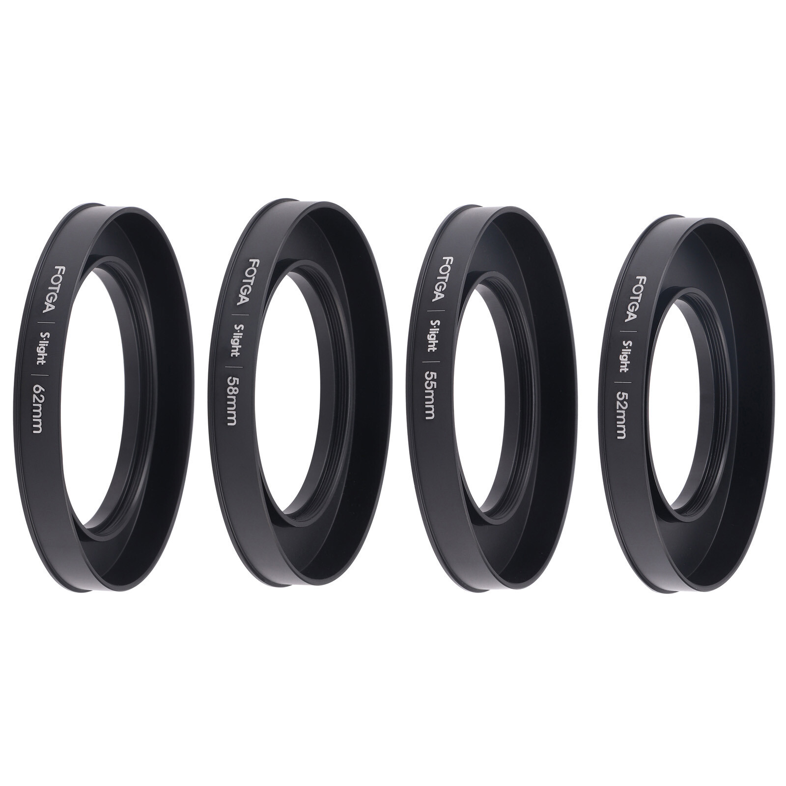 FOTGA Filter Adapter Ring 52/58/62/67/72/77/82mm for DP500IIIS Mini Matte Box