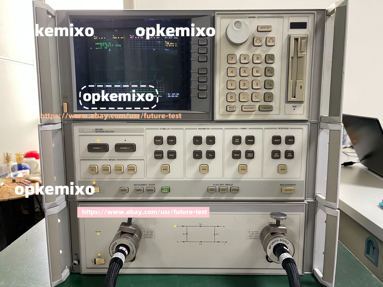 HP Agilent 8517B S-Parameter Test Set for 8510C Network Analyzer _3602A01301