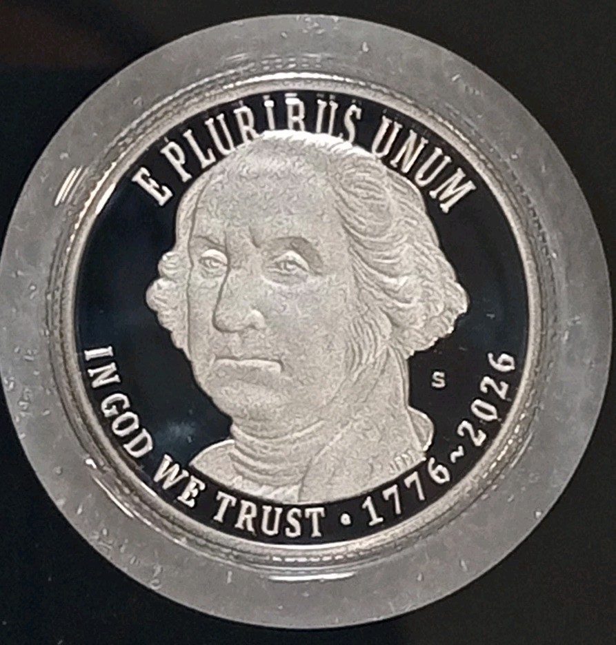 1776-2026 S Silver Proof Five Quarter Set from Silver Proof Set - SHIPS FAST!