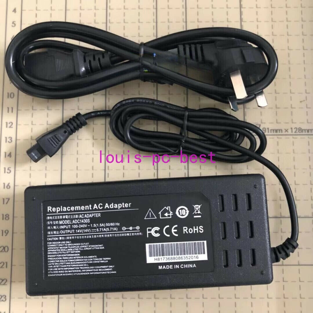 1PCS ADC-1430S 14V AC/DC Adapter Charger For Sumitomo T-81C 600C 400S+