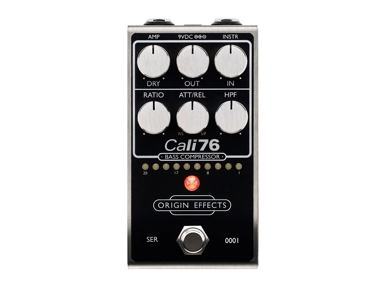 Origin Effects Cali76 Bass Compressor Pedal (Black) EFFECTS NEW PERFECT CIRCUIT