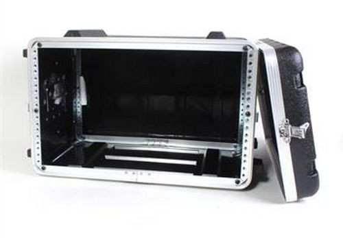 Rack Case 6U Space Medium 12 Inch Deep Shell Light Weight 19" Wide, DJ, Screws