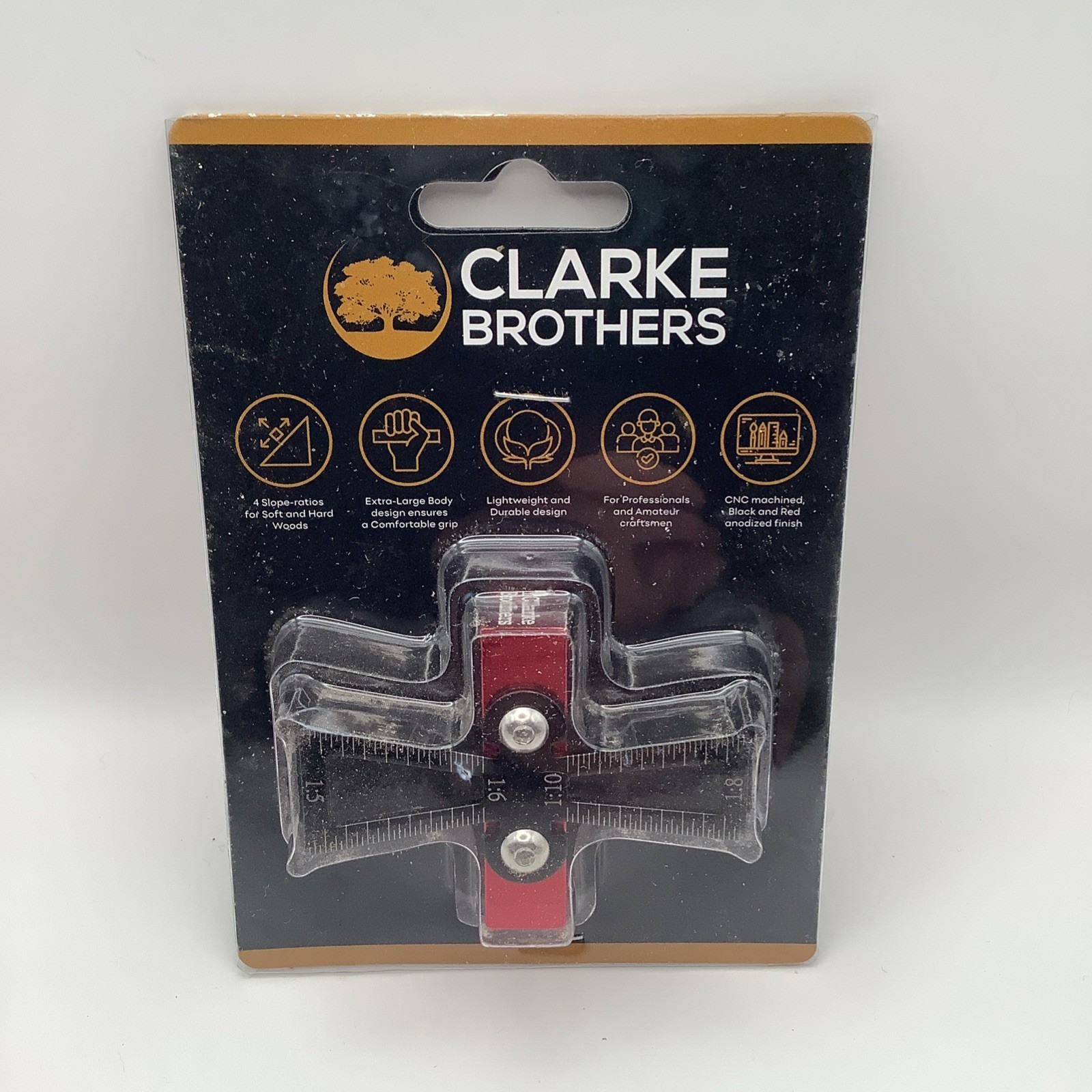 Genuine Clarke Brothers Dovetail Marker 4 – Wood Dovetail Tool Woodworking