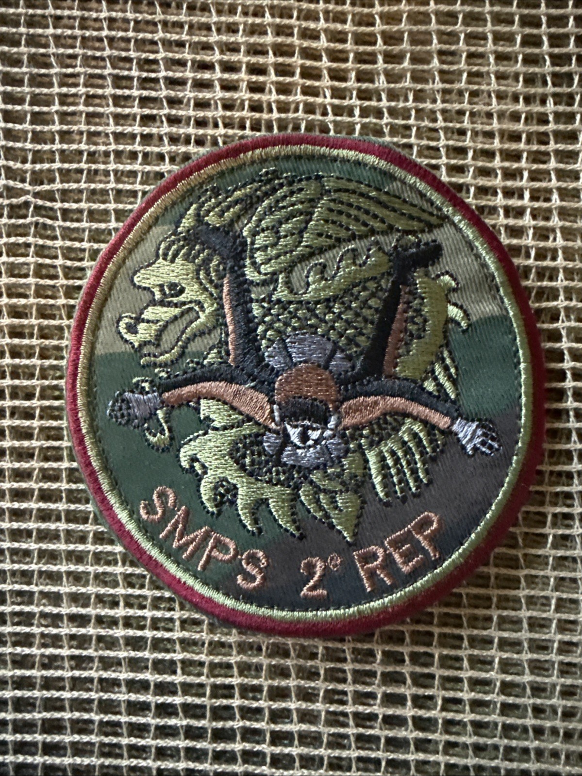 French Foreign Legion SMPS 2e Rep Patch