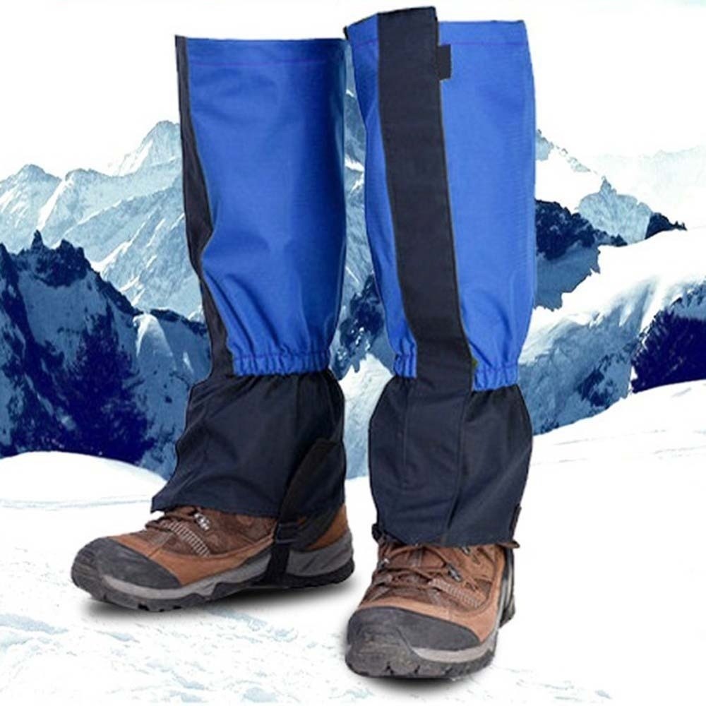 1 Pair Waterproof Walking Gators Boot Hiking Climbing Leggings Trekking Gaiters