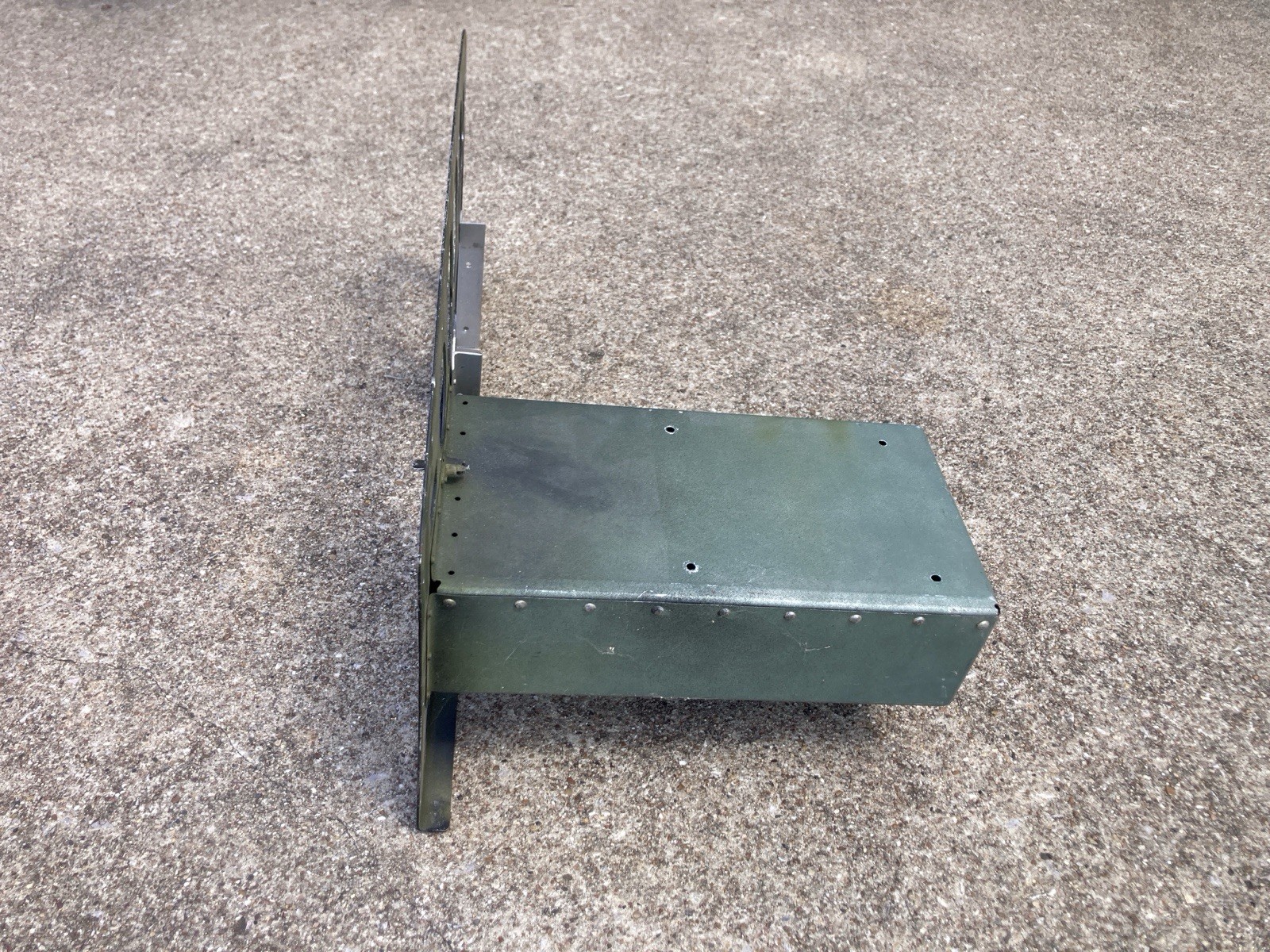 Vans RV-8 Control Panel W/map Box, As Removed For Upgrade.