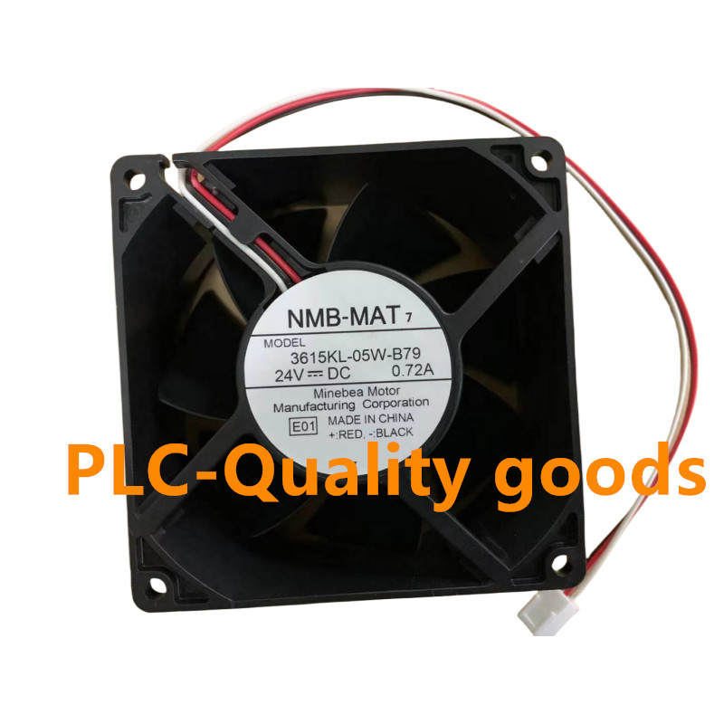 1PCS NEW NMB-MAT 3615KL-05W-B79 Inverter fan 24V 0.72A 9cm 9038  Fast Shipping