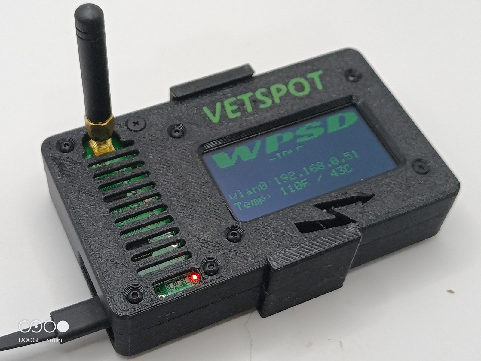VETSPOT MMDVM For DMR P25 YSF DSTAR Raspberry Pi Zero 2W 2.4 Screen