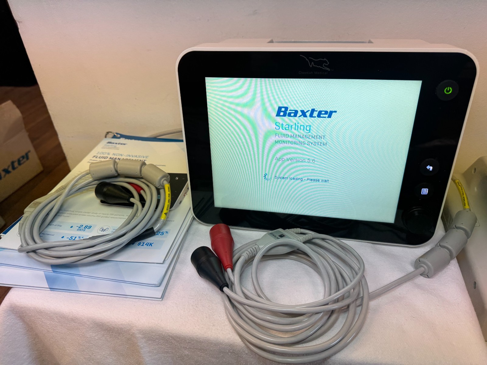 Baxter Cheetah Medical STARLING Fluid Patien Monitor (F606)