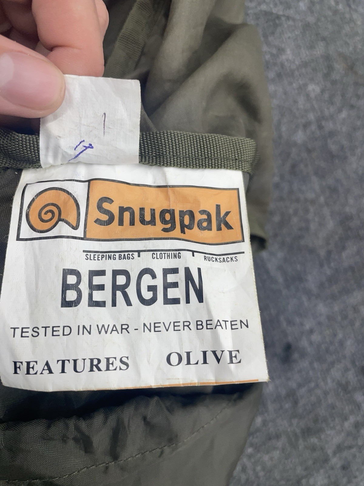 Snugpack 100L Bergen, Ruck Pack